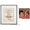 Image 1 : Whitney Houston's Grammy Nomination Certificate for "It Isn't, It Wasn't, It Ain