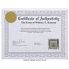 Image 2 : Whitney Houston's Grammy Nomination Certificate for "It Isn't, It Wasn't, It Ain
