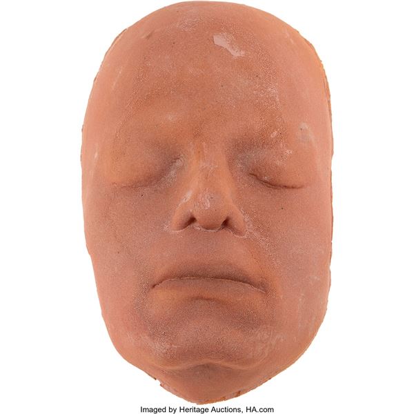 Michael Jackson "Thriller" Face Cast.  A face cast of the King of Pop for his gr