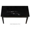 Image 1 : Elton John Signed and Inscribed Piano Bench. A black piano bench (measuring 15 ½