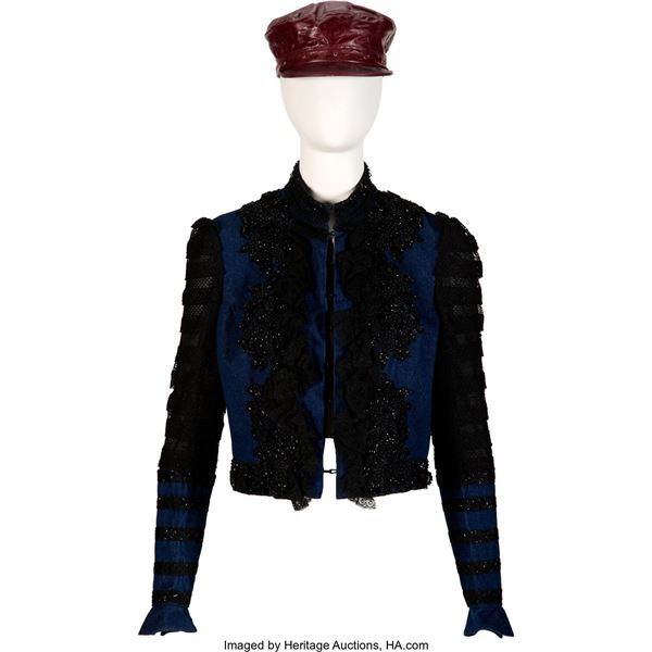 Alicia Keys Worn Jean Jacket and Leather Cap. Two items worn by the singer/songw