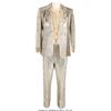 Image 1 : Liberace Worn Suit. A dazzling silver sequin suit and pants from the legendary p