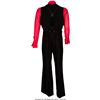 Image 2 : Liberace Stage Worn Three-Piece Costume. A stylish red and black uniform worn by