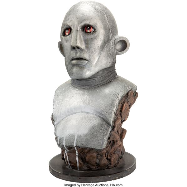 Queen News of the World Concert Tour Robot Bust Model Prop. A bust study model p