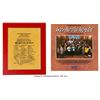Image 1 : USA for Africa "We Are the World" Plaque With Vinyl LP. An 11 ¼" x 13 ½" plaque