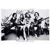 Image 1 : Van Halen Large Signed Photo Print.  An 18" x 12" black and white photo print of