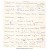 Image 1 : John Entwistle Handwritten Page (1969). A piece of lined paper featuring the han