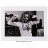 Image 3 : Rob Zombie Signed Mixed Media Print and Screen Used Halloween Michael Myers Mask