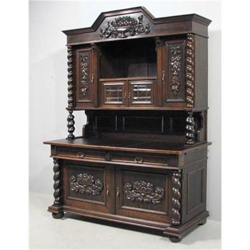 Antique Buffet, Jacobean Furniture, Hutch 1748591