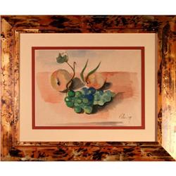  Grapes and Apricots  by Harold Cohn - #1756606