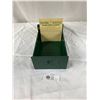 Image 3 : Vintage BA Customers Service follow up metal box with Service Card inside 6 1/2"x9"x4"
