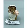 Image 1 : Beswick Beautiful Potter Mrs.Tiggy Warne&Co Gold Oval Mark 1955-72 No Damages