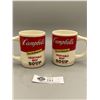 Image 1 : A Pair Of Vintage Cambells Soup Coffee Mugs