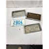 Image 1 : 1964 BC Licence Plate Plus Licence Plate Frames