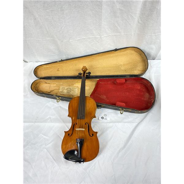 Nice Vintage Violin With Wooden Case