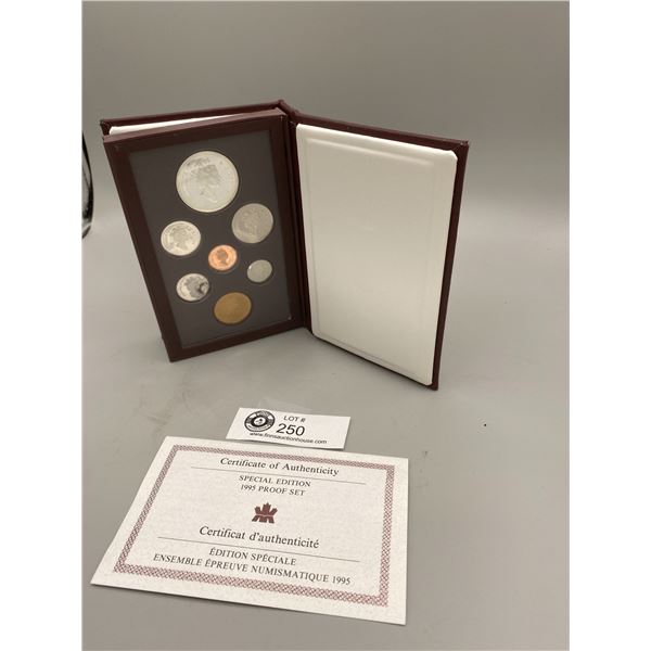 1995 RCM Special Edition Proof Set With The Silver Dollar