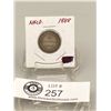 Image 1 : 1888 Newfoundland Silver .20 Coin In Holder
