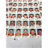 Image 2 : 3 Sheets Of 1987 Calgary Flames Trading Cards Uncut