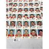 Image 2 : 3 Sheets Of 1987 Calgary Flames Trading Cards Uncut