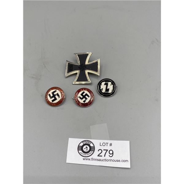 Copies OF German WWII Iron Cross And Pins