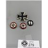 Image 2 : Copies OF German WWII Iron Cross And Pins
