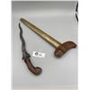 Image 2 : Antiques Phillipines Malay Dagger With Sheath