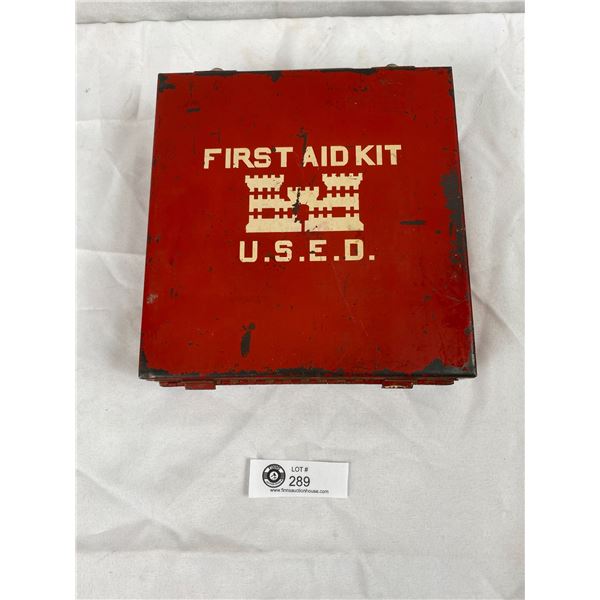 USA Army Engineers First Aid Kit With Contents