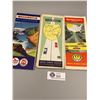 Image 2 : Nice Lot Of Vintage Road Maps, Mobilgas, Phillips 66 Etc...