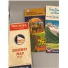 Image 1 : Nice Lot Of Vintage Road Maps, North Star 1957 Texaco Ect…