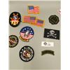 Image 1 : Assortment of 15 Military Related Iron On Patches - Excellent Shape