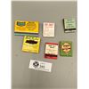 Image 1 : Beautiful Selection Of 6 Different Gas Station Matchbooks W/Matches (Mainly Full) - Very Good Shape