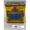 Image 2 : Rare Black Donald Flake Graphite 1B Tin Can - Canadian, Recessed Lid And Great Graphics