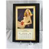Image 1 : Vintage D & D Tire/Auto Service 1956 Pin Up Girl Calendar - Immaculate Shape - Calendar Full