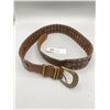 Image 2 : Beautiful Studded Leather Buffalo Indian Head Belt - Nice Shape