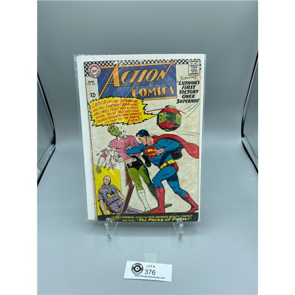 DC Comics Action Comics no 335 on board in bag