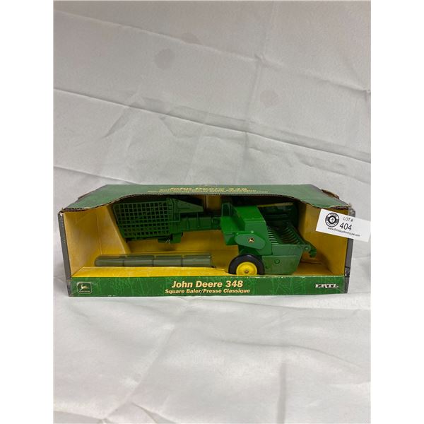 Ertl 1/16th Scale John Deere 348 Square Bailer in original Box