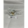 Image 1 : Vintage Swedish Glass Paper weight Bird