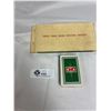 Image 1 : Vintage BA Full Recipt book unused and Deck of BA Playing Cards