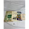 Image 1 : Vintage Ephemra Lot Kit Carson Café Menu Chevron atlas tire etc