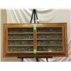 Image 1 : 43x22 Wall Glass Cabniet with Shelves Local Pickup/ Pak Mail Only