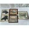Image 1 : Nice Lot of 5 Picture Frames of cars