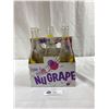 Image 3 : 2 6 Packs of Vintage Pop Bottles with Holders 7 up and Nu Grape