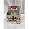 Image 2 : Vintage stubby 6 pack Cardboard holder with Bottles