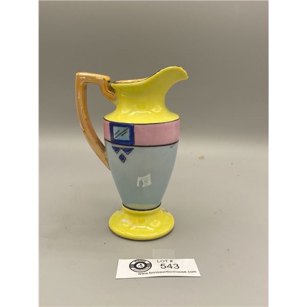 Superb Deco cream/.milk jug hand painted trico