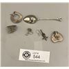 Image 2 : Aprox. 30g marked sterling silver scrap