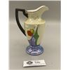 Image 1 : Superb Deco cream/.milk jug hand painted trico