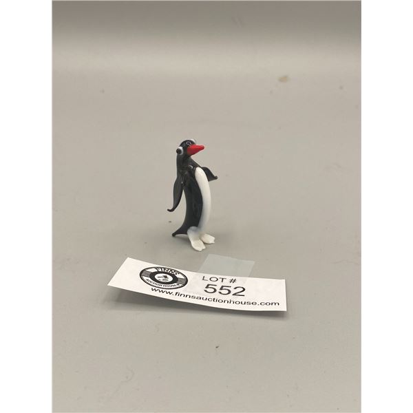 Vintage Blown Glass Penguin 1950's or 60's