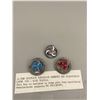Image 2 : 3 Nice Vintage Canadian Girl guide pins all with enamel