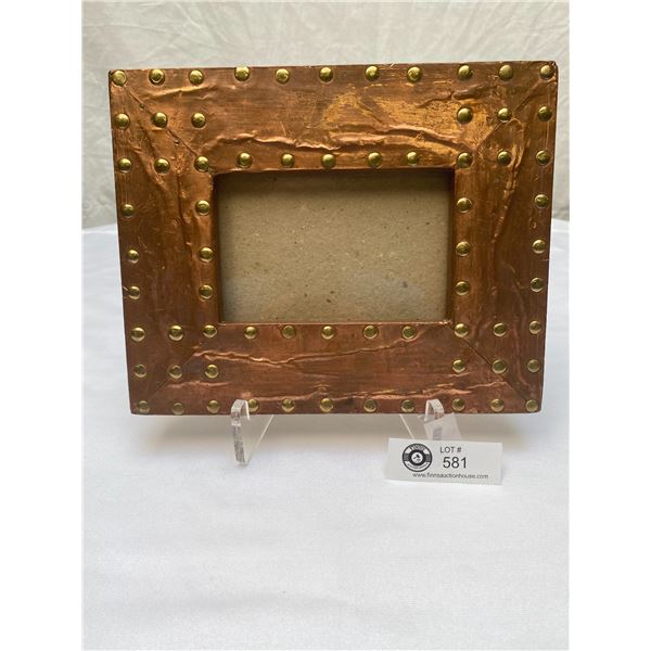 Superb Arts and Crafts Brass and Copper Frame