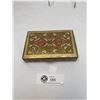Image 1 : Engraved and Enameled Double Cigarette Box